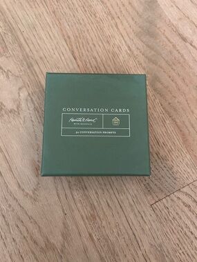 Hearth & Hand Conversation Cards in Dark Green